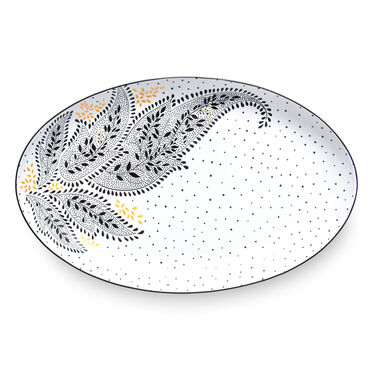 Sara Miller Artisanne Noir Large Serving Platter